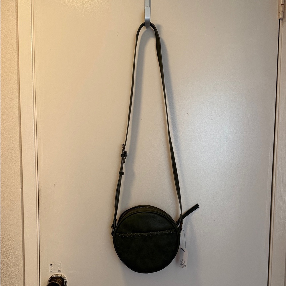 Sonoma Green Round Crossbody Bag